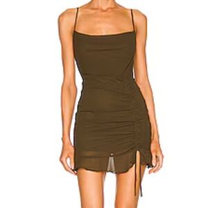 More To Come Ruched Mini Dress
